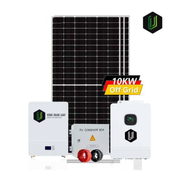 10KW Off Grid Solar System - Verde Solar Light